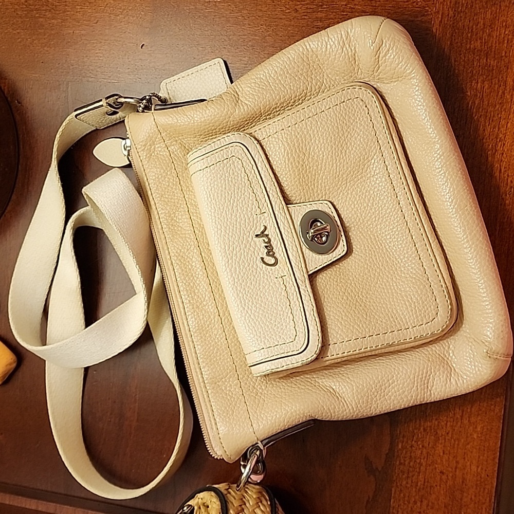COACH Mini leather crossbody